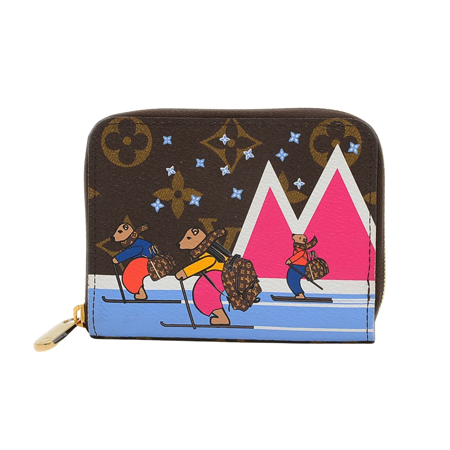 Louis Vuitton Zippy Coin Purse Canvas Wallet ()