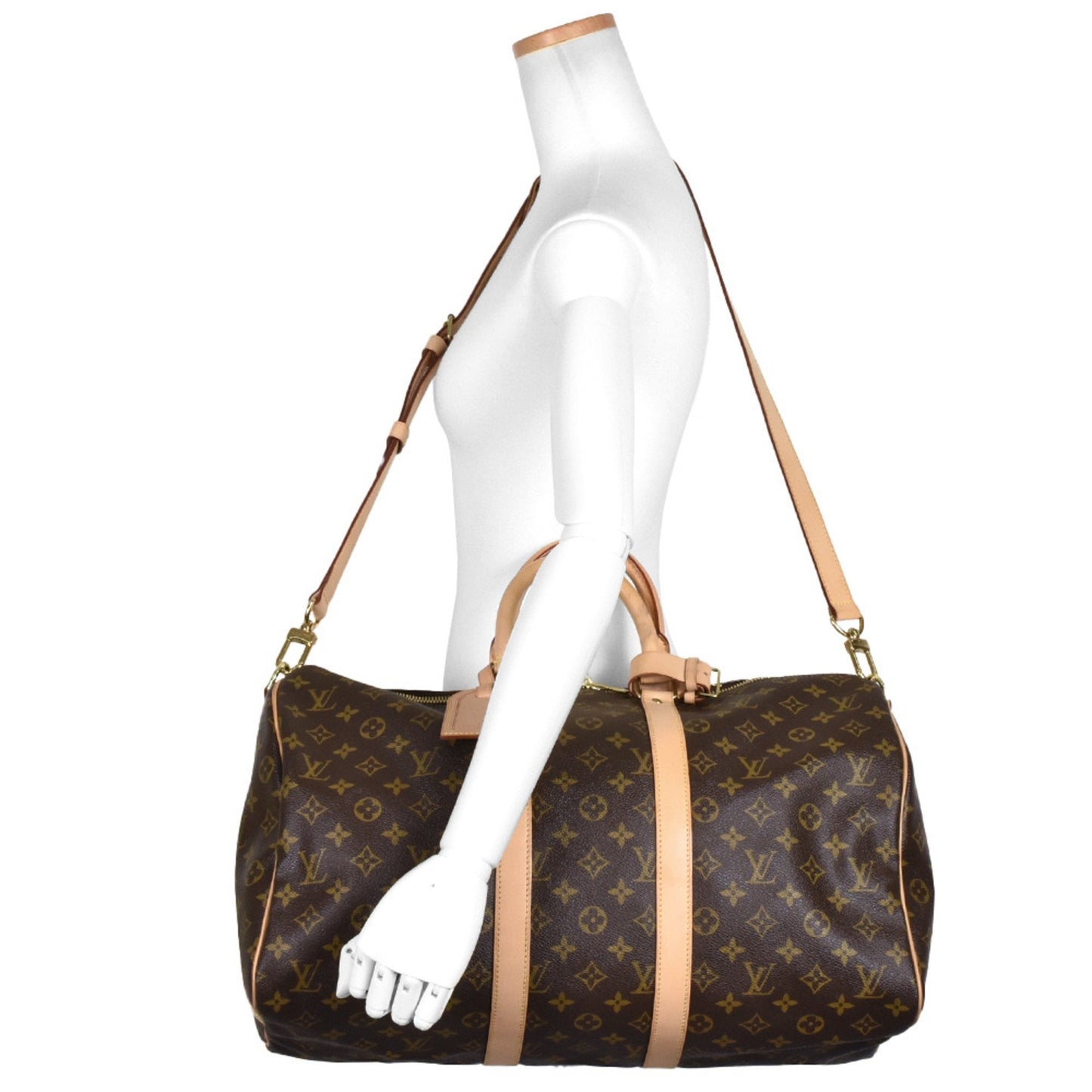 Louis Vuitton Keepall Canvas Travel Bag ()