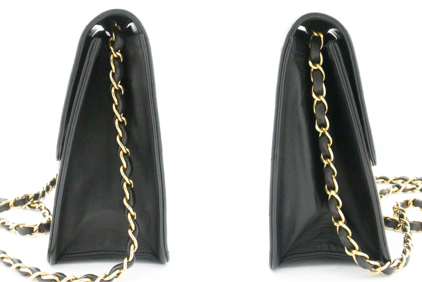Chanel Wallet On Chain Black Leather Shoulder Bag ()