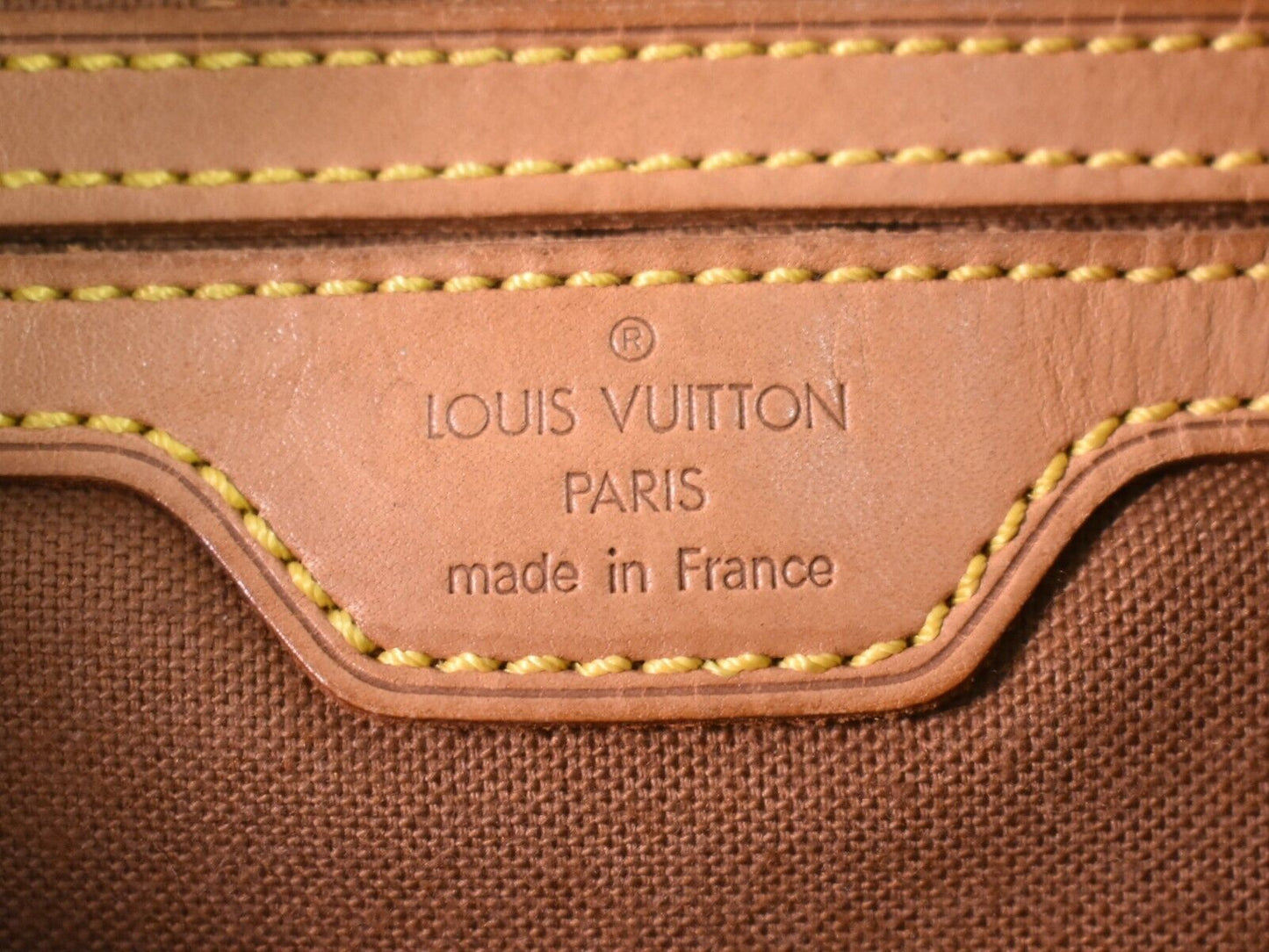 Louis Vuitton Montsouris Gm Canvas Backpack Bag ()