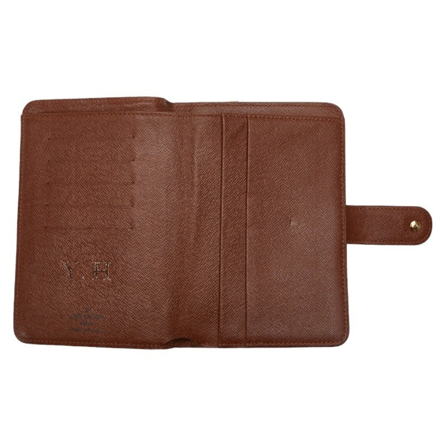 Louis Vuitton Porte Papiers Zippé  Canvas Wallet  ()