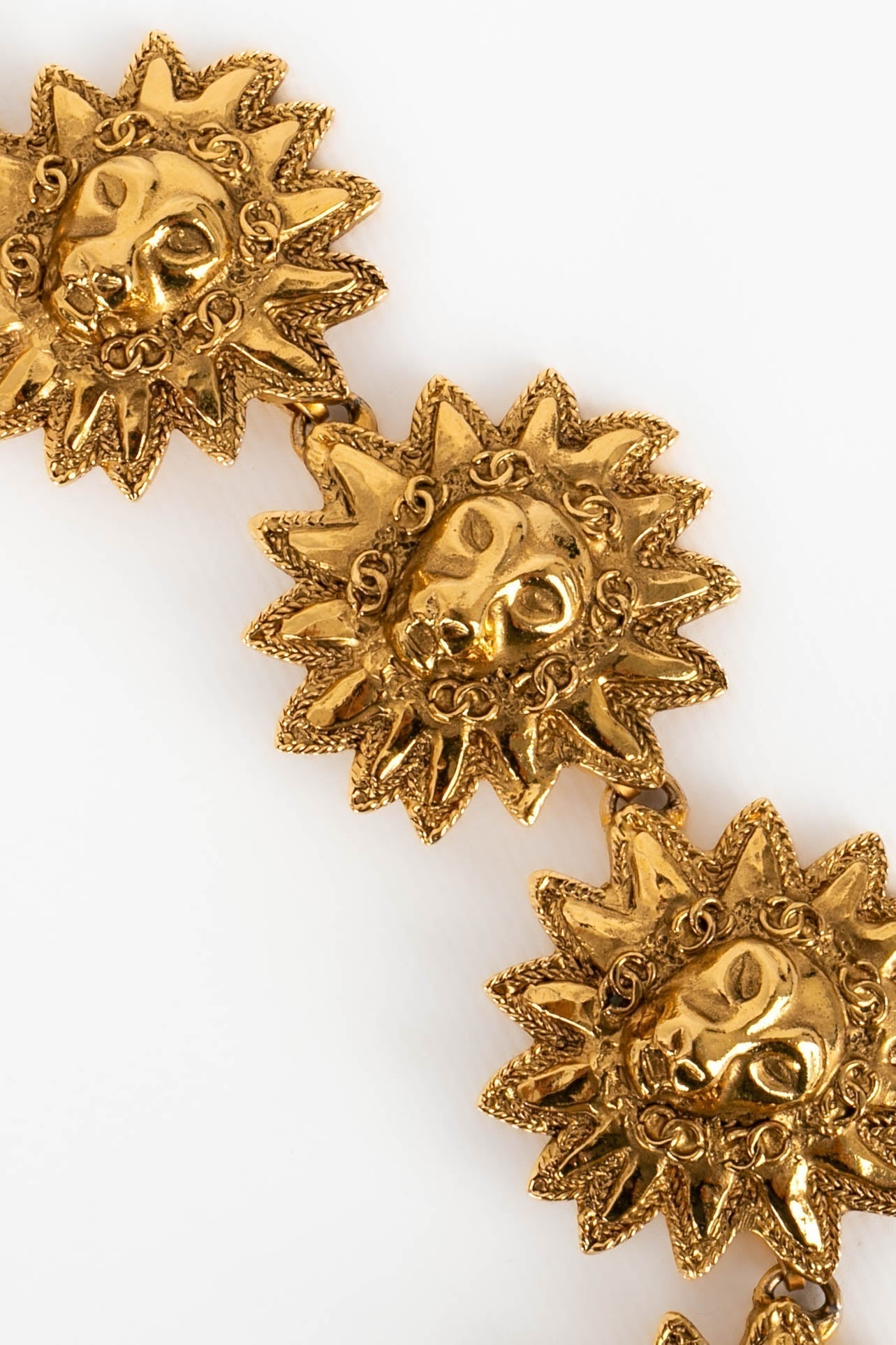 Ceinture "têtes de lion" Chanel