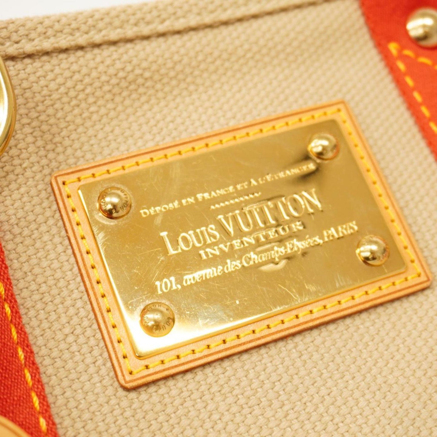 Louis Vuitton Antigua Canvas Tote Bag ()