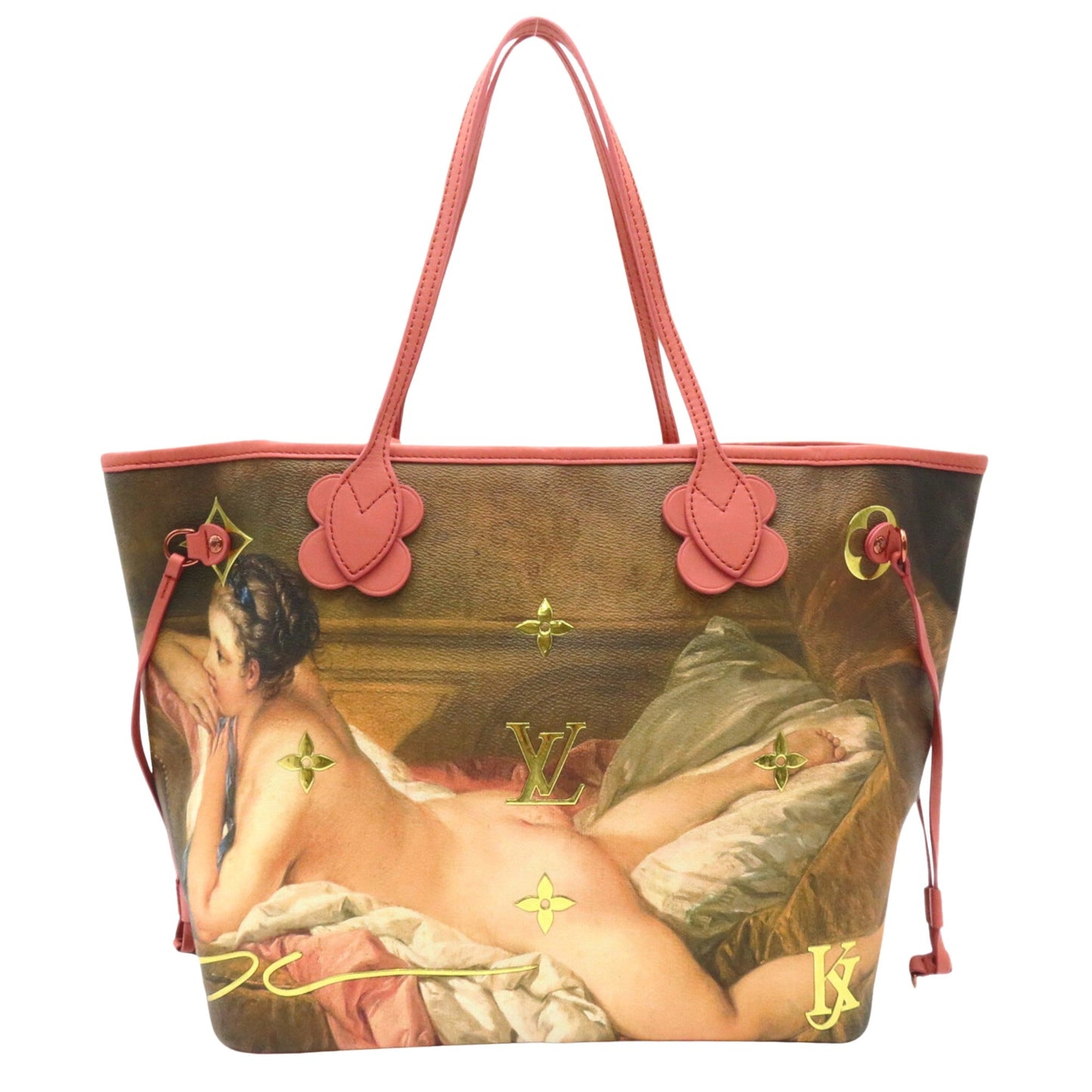 Louis Vuitton Neverfull Mm Canvas Tote Bag ()
