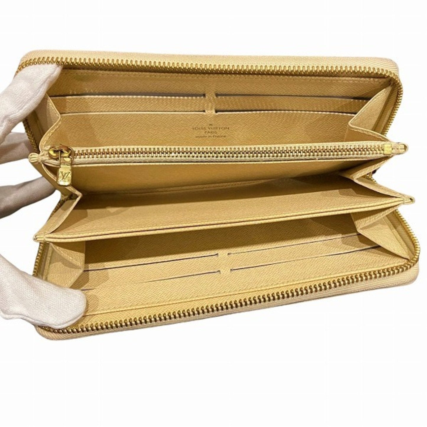 Louis Vuitton Portefeuille Zippy  Canvas Wallet  ()