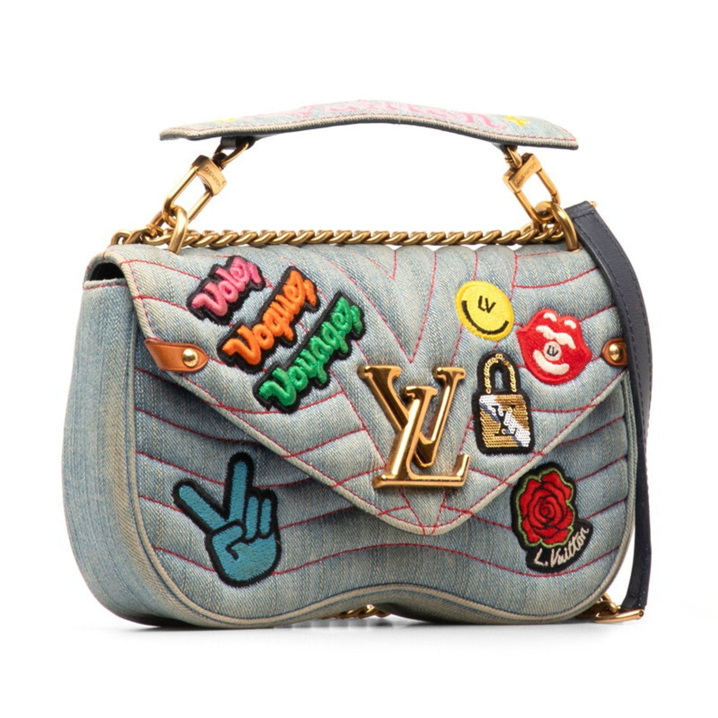 Louis Vuitton New Wave - Jeans Shoulder Bag ()