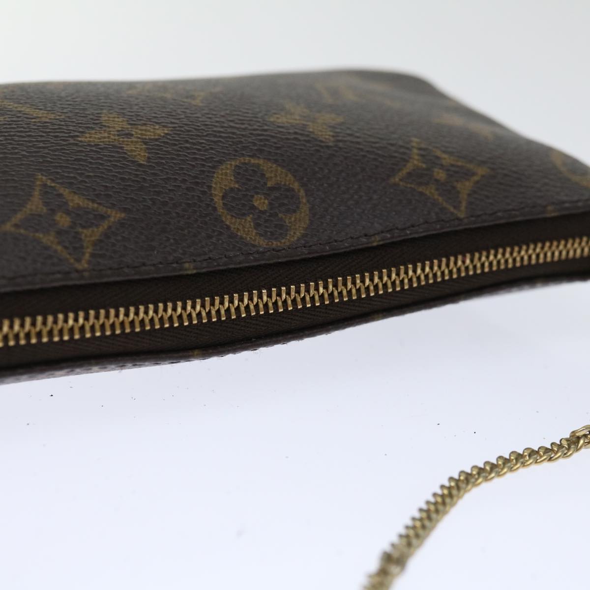 Louis Vuitton Pochette Accessoires Canvas Clutch Bag ()