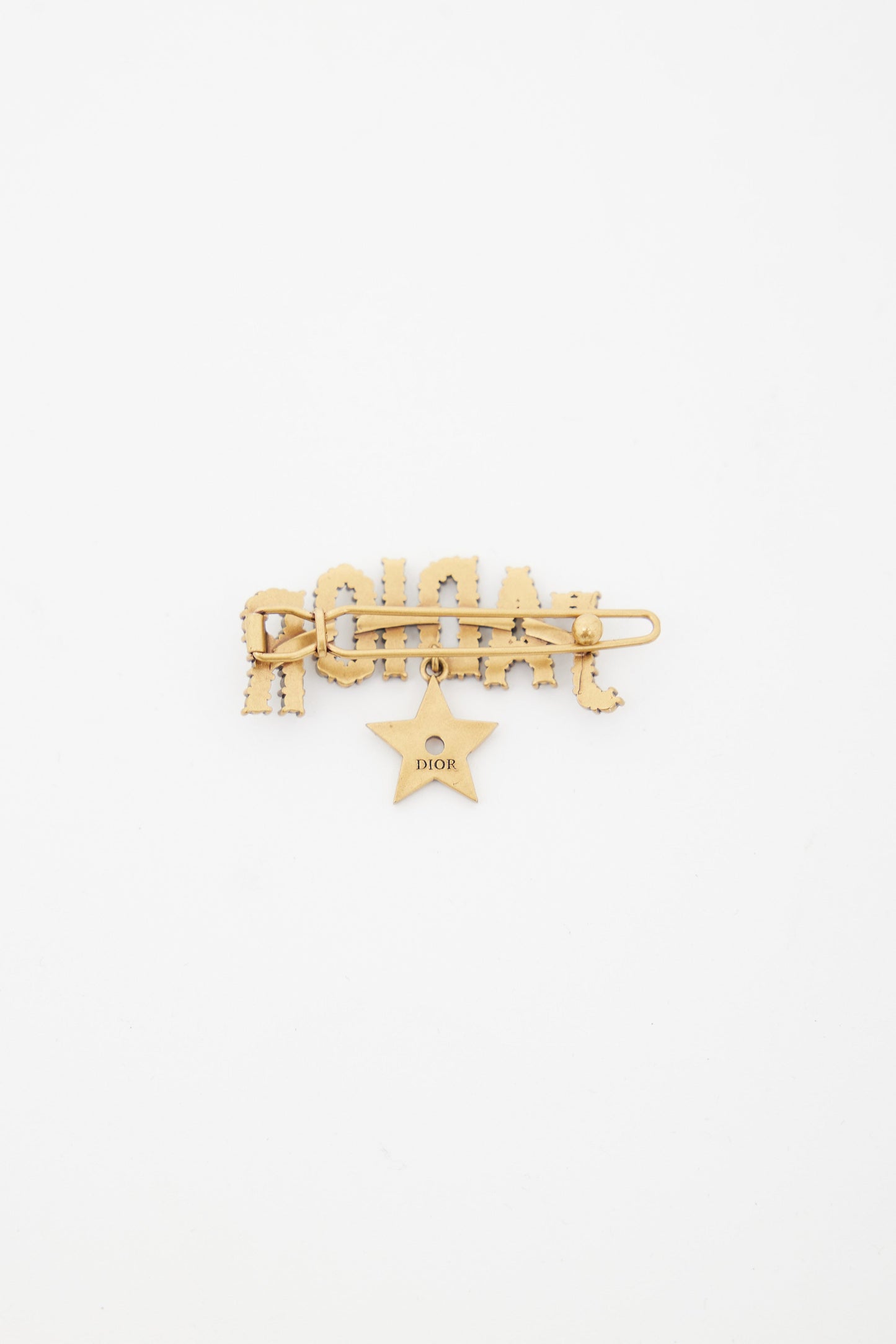 Gold-Tone J'Adior Crystal Hair Clip