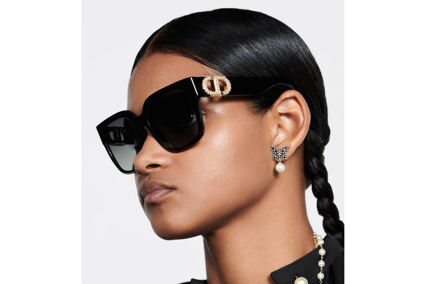 30Montaigne S11I • Black Square Sunglasses