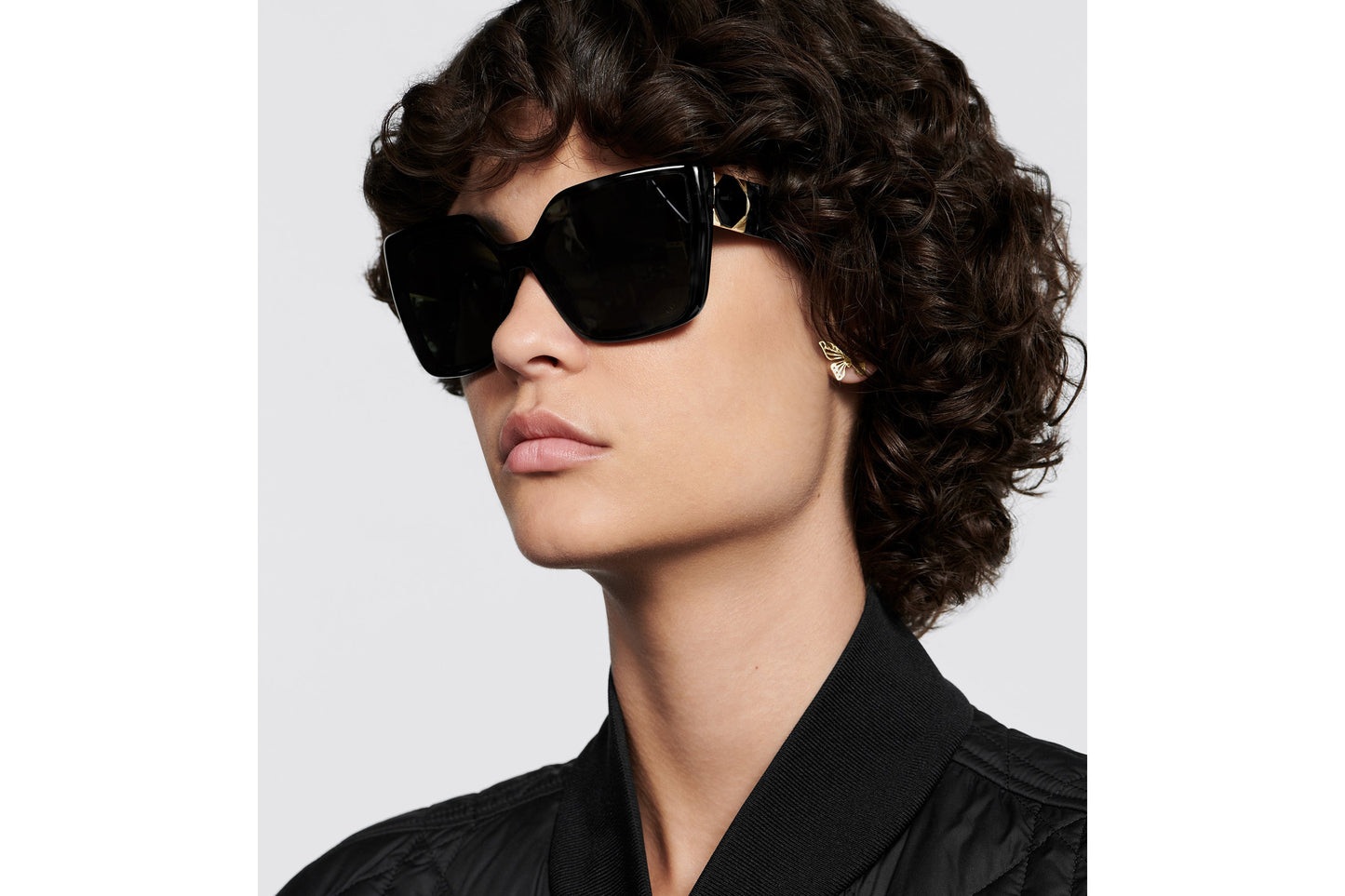 Lady 95.22 S2I • Black Square Sunglasses