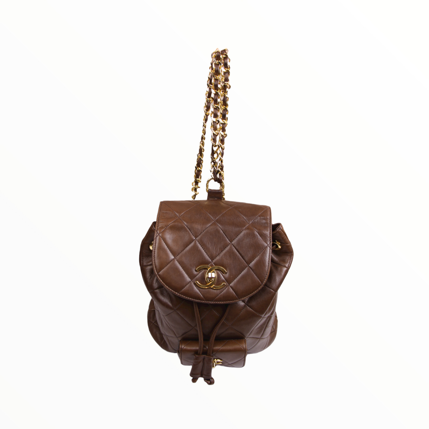 Chanel brown backpack - 1990s