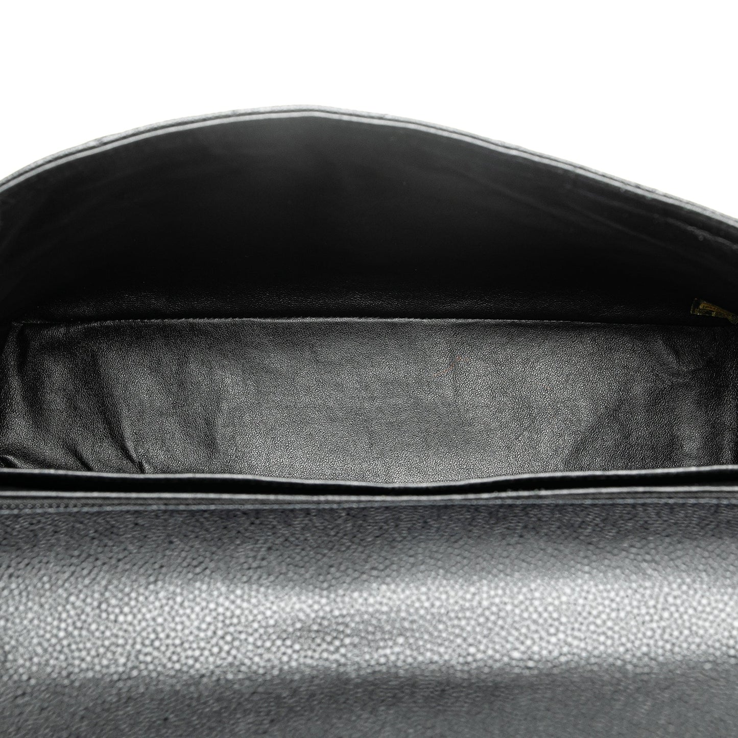 Black Chanel Maxi Classic Caviar Single Flap Shoulder Bag