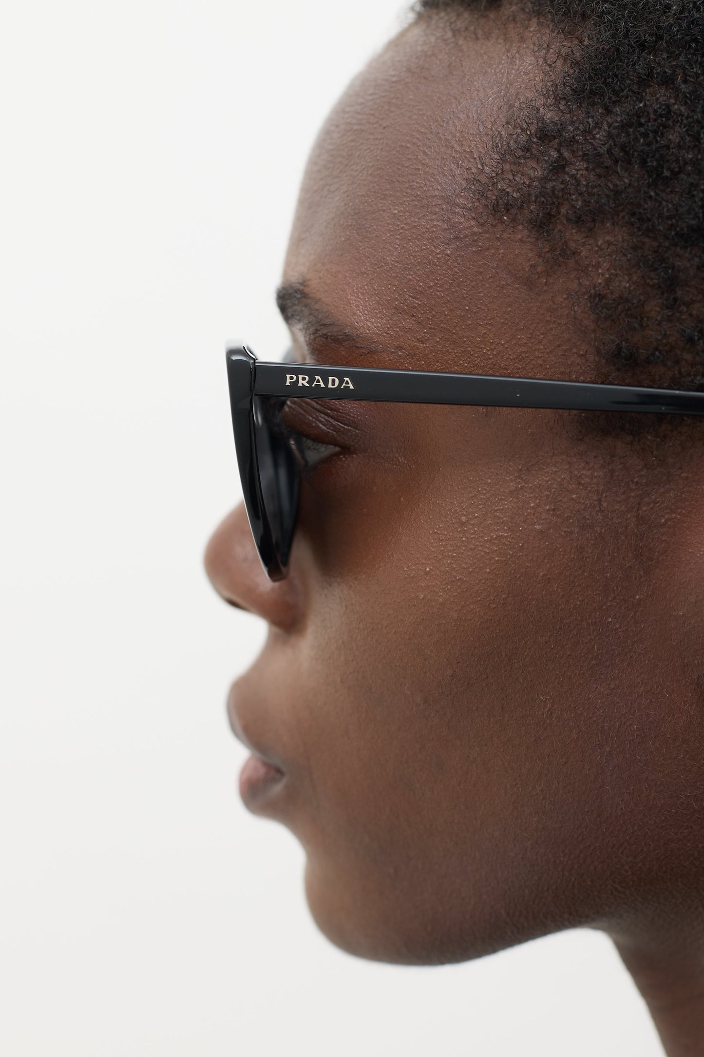 Black SPR01V Cateye Sunglasses