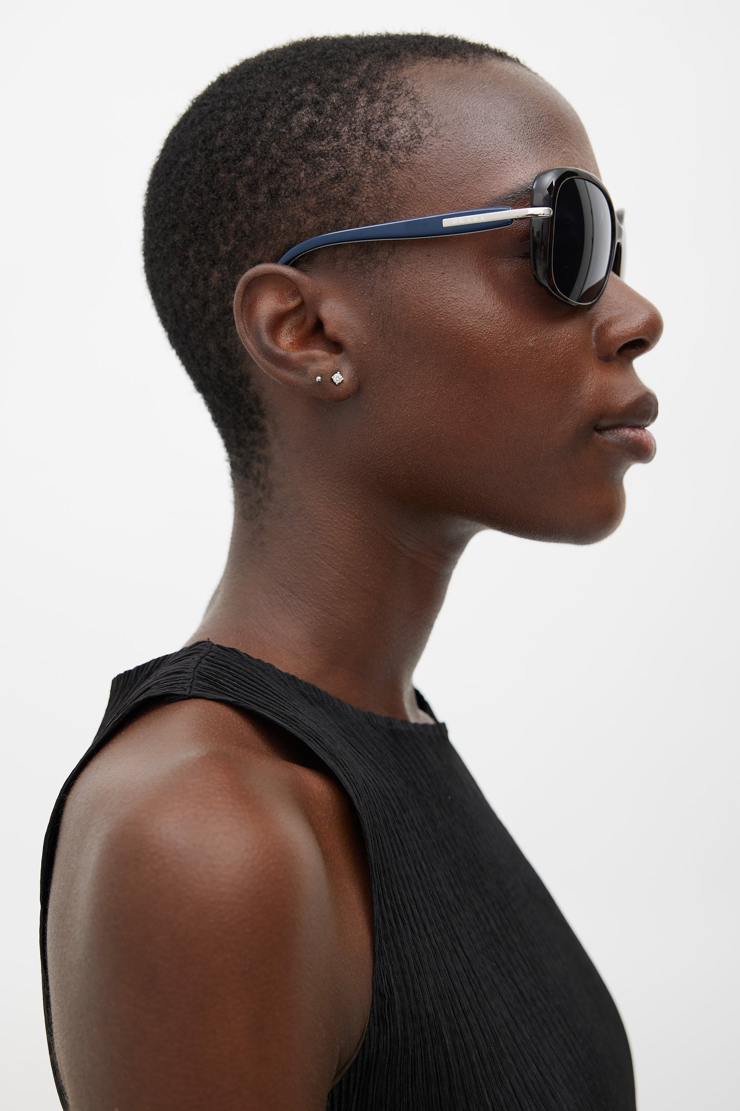 Brown & Blue Conceptual 2AU-1V1 Sunglasses
