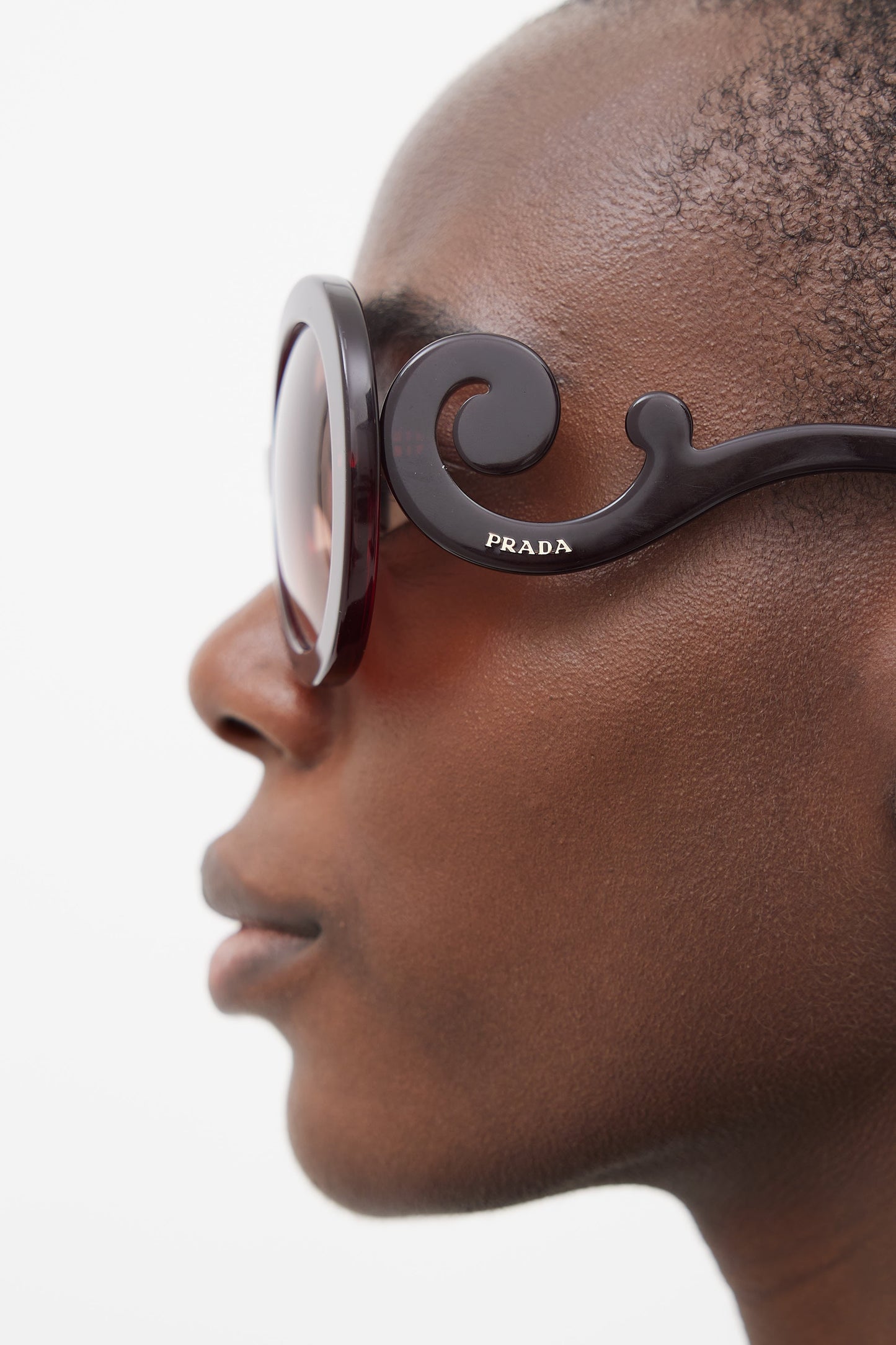 Burgundy Baroque SPR 27N Sunglasses
