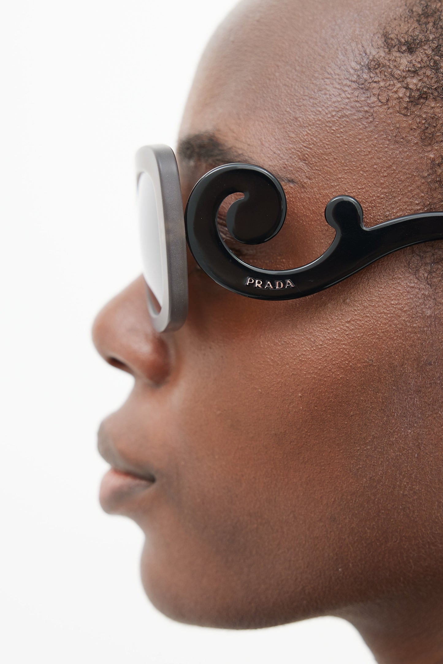 Grey & Black SPR270-A Baroque Sunglasses