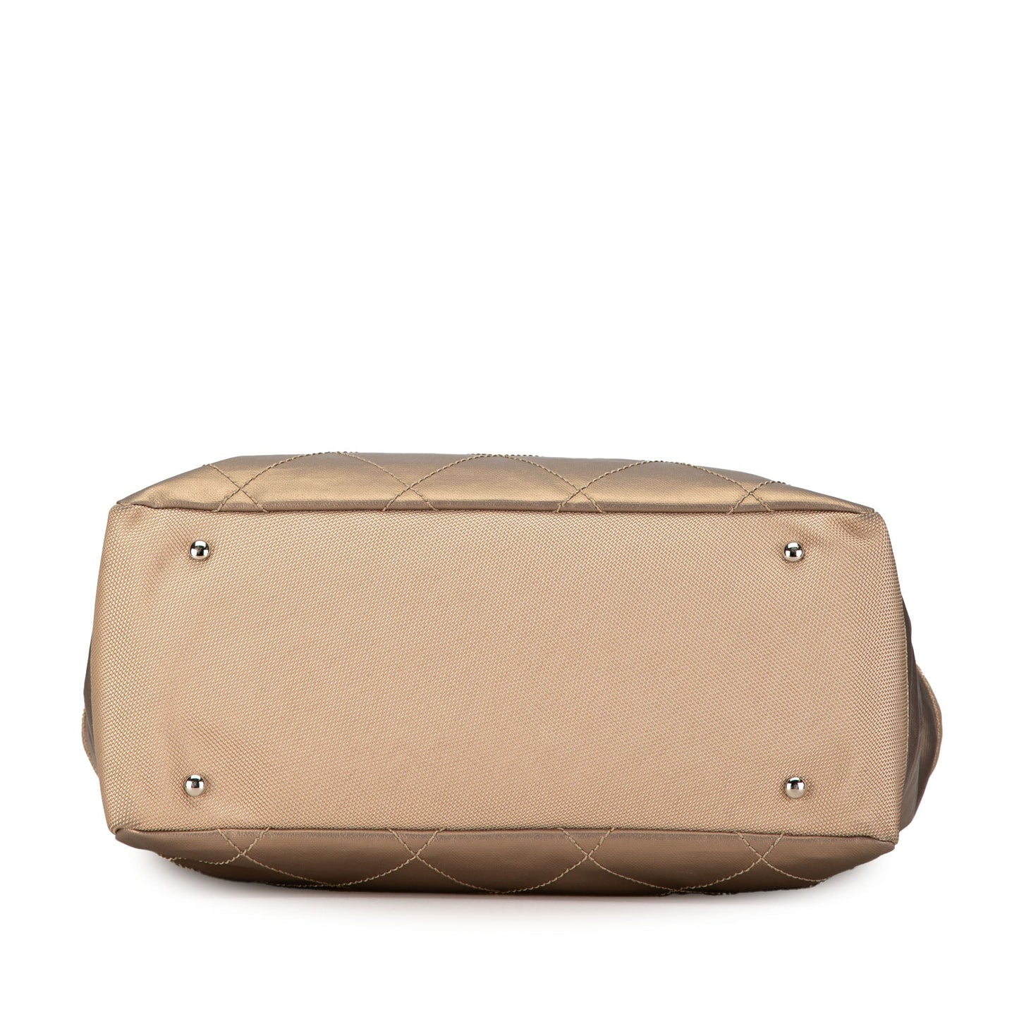 Gold Chanel Large Paris Biarritz Tote