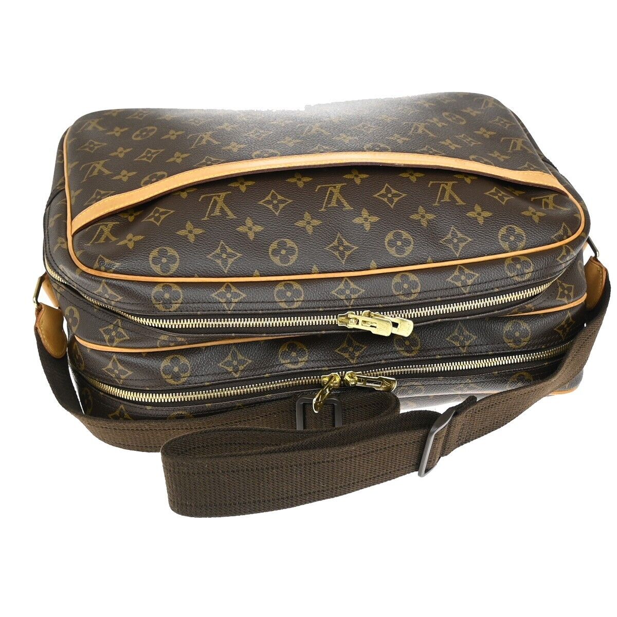 Louis Vuitton Reporter Canvas Shoulder Bag ()