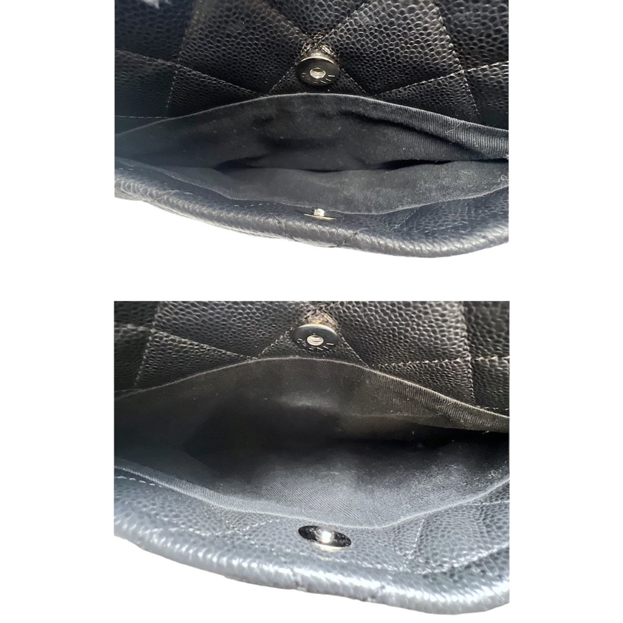 Chanel bag Black Quilted Caviar Timeless Soft Shopper Tote