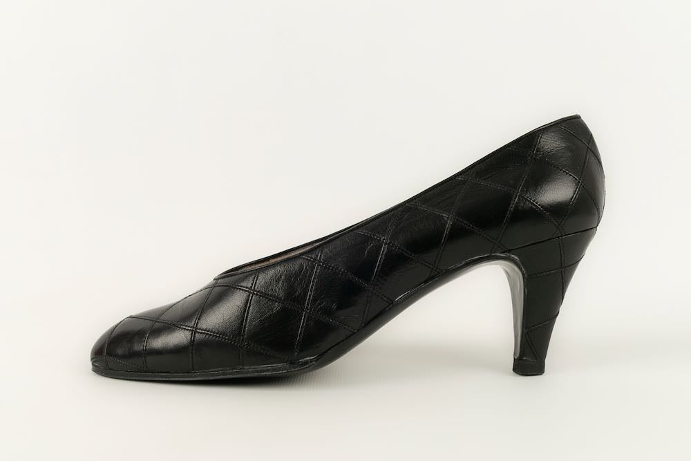 Escarpins en cuir Chanel
