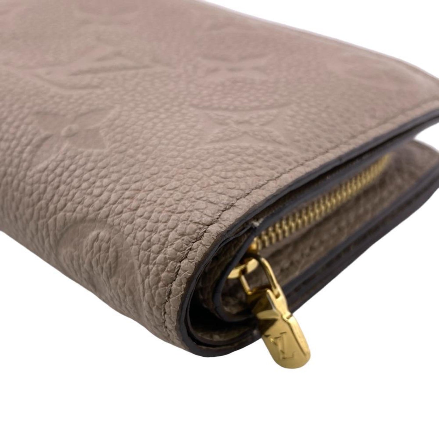 Louis Vuitton Compact Zip  Leather Wallet  ()