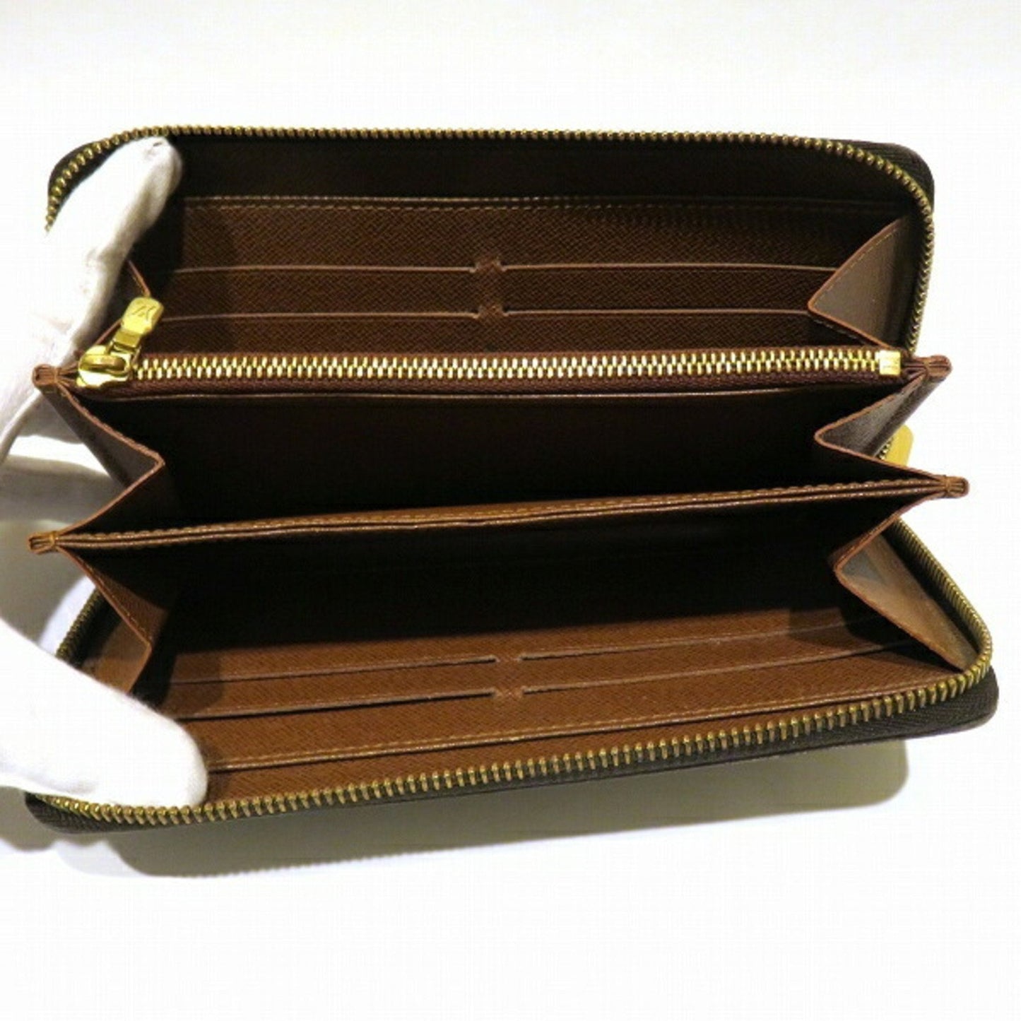 Louis Vuitton Portefeuille Zippy  Canvas Wallet  ()