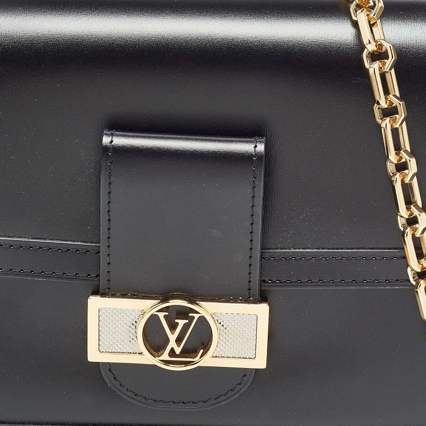 Louis Vuitton Leather Dauphine Mm Bag