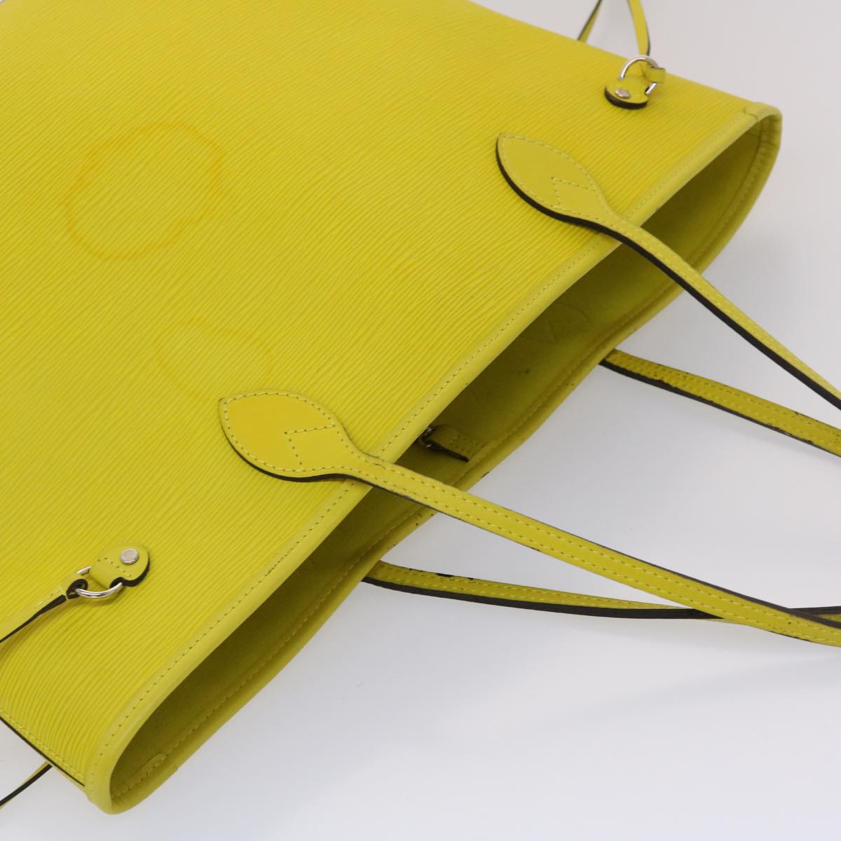 Louis Vuitton Neverfull Mm Leather Tote Bag ()