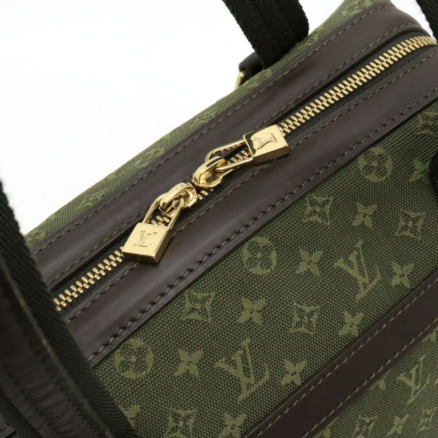 Louis Vuitton Josephine Canvas Handbag ()