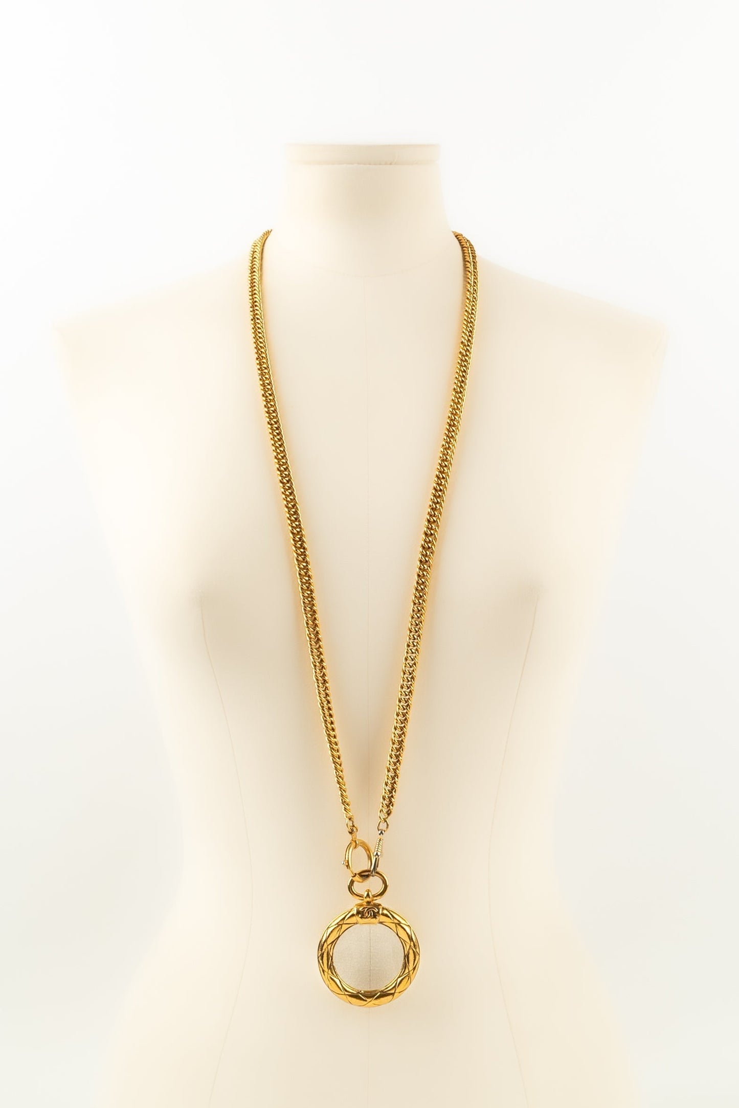 Collier loupe Chanel 1980s