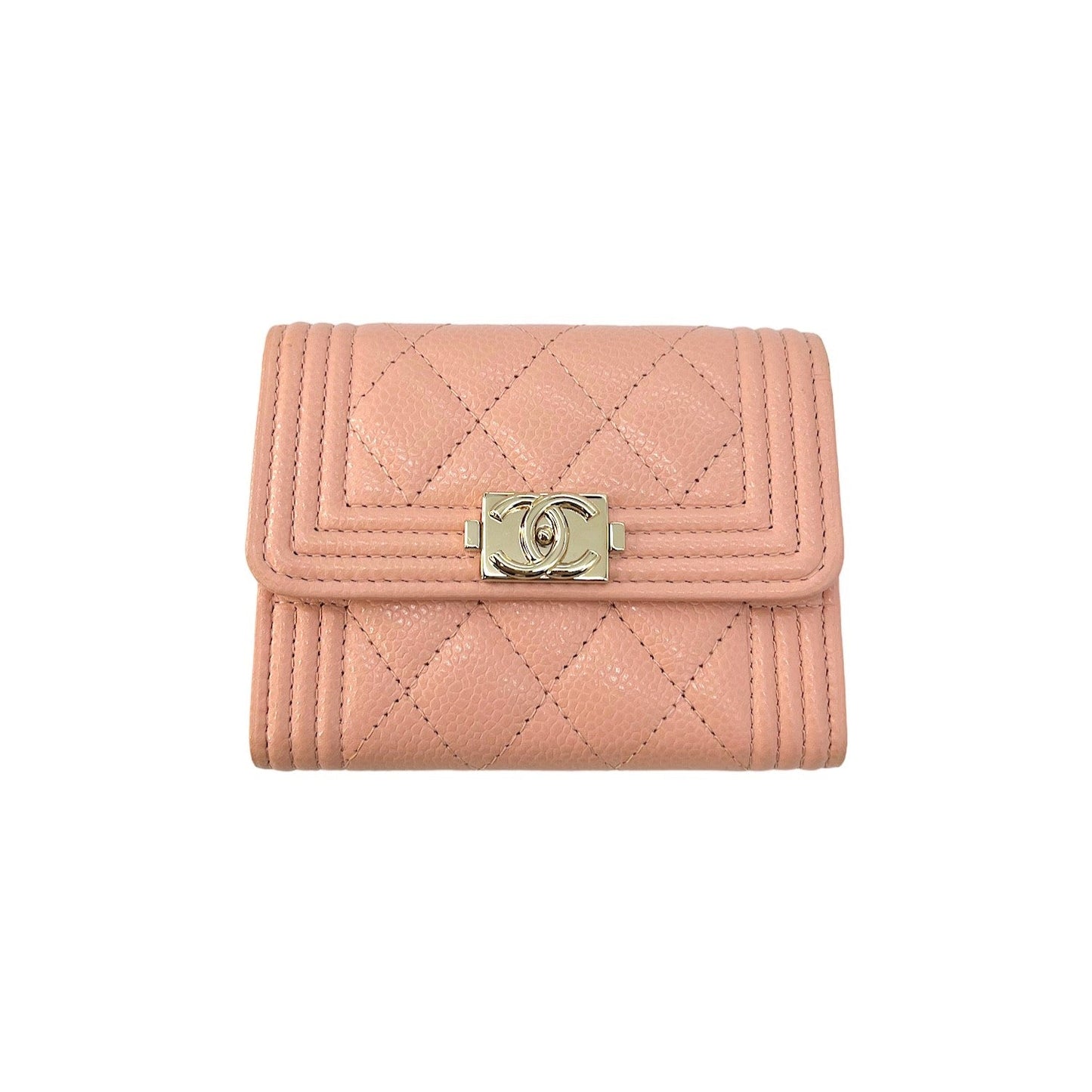 Chanel bag Boy Trifold Flap Compact Wallet