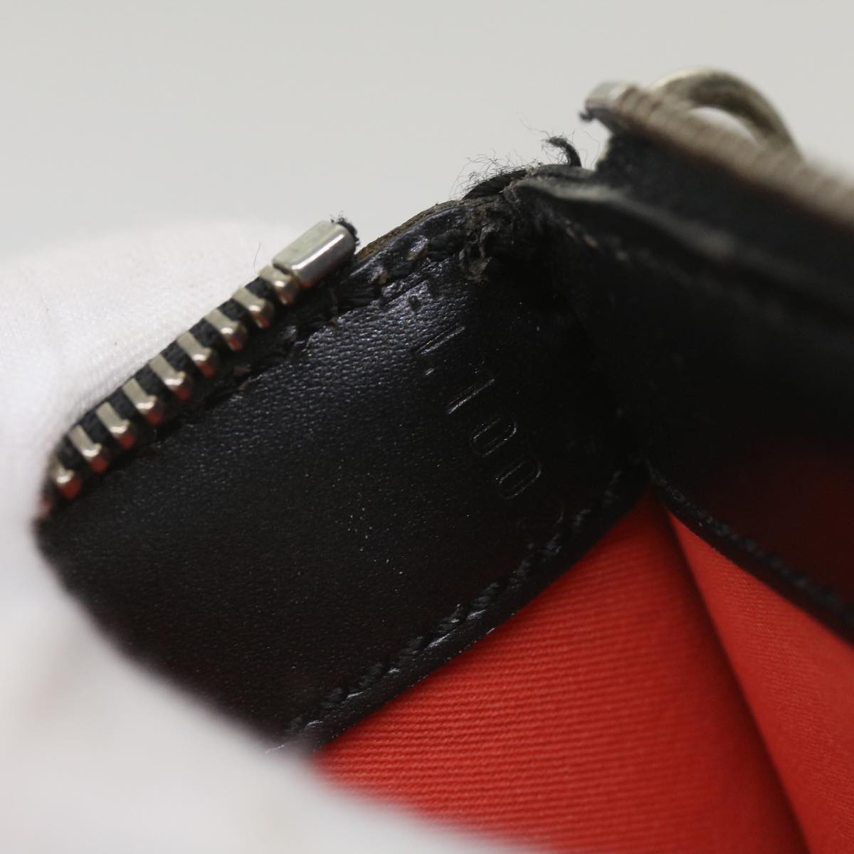 Louis Vuitton Delmonico Leather Clutch Bag ()