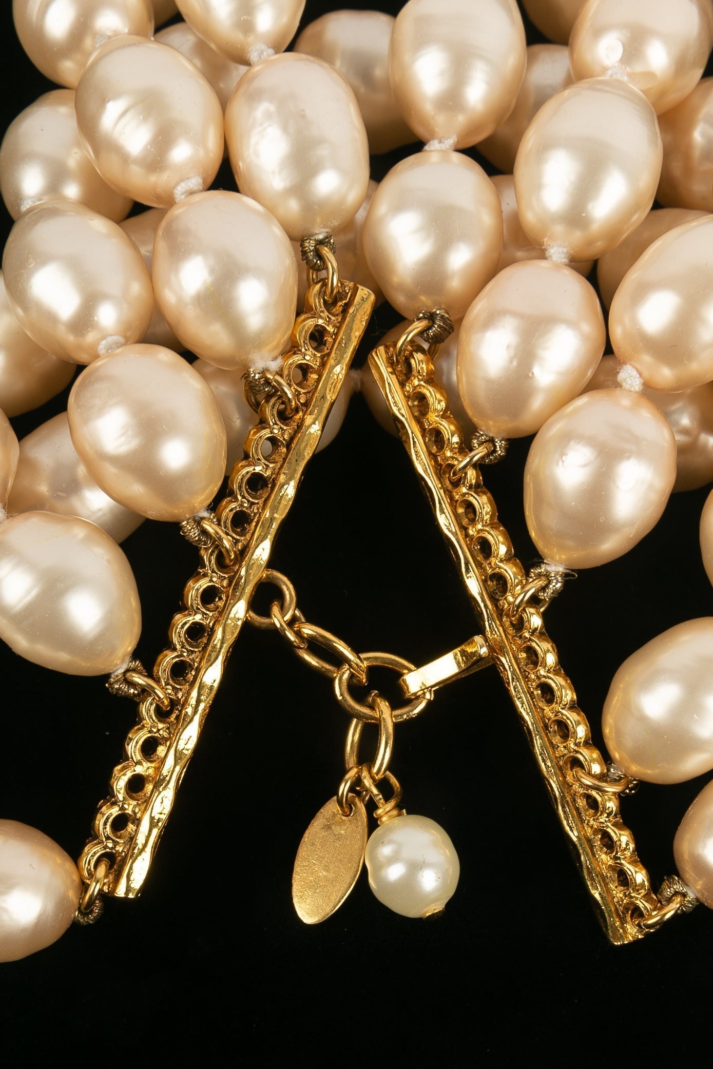 Bracelet de perles Chanel
