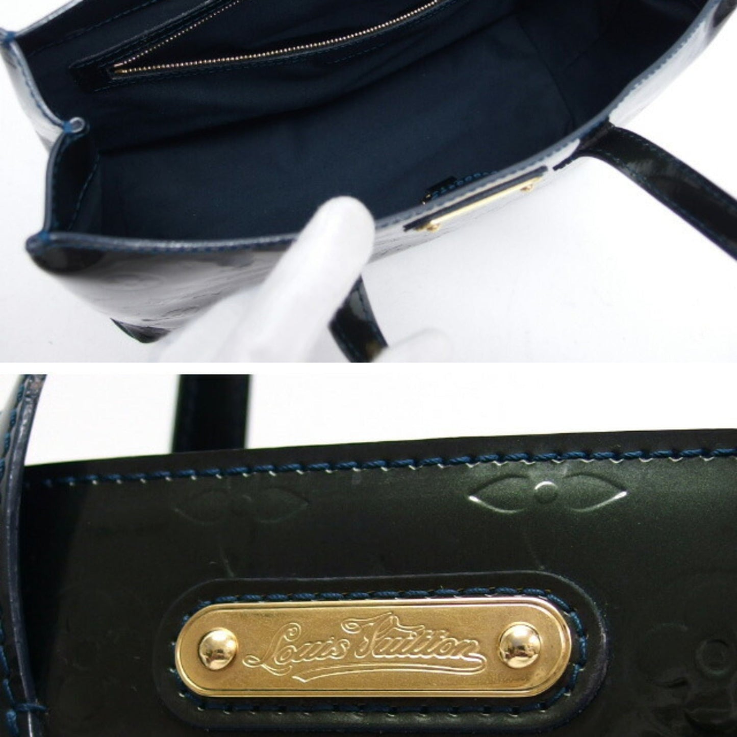 Louis Vuitton Wilshire Patent Leather Shoulder Bag ()
