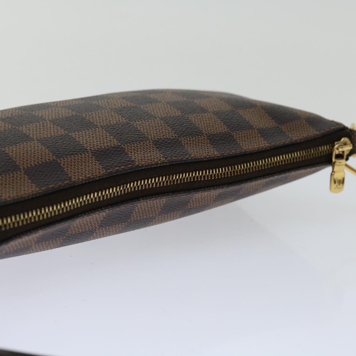 Louis Vuitton Pochette Accessoire Canvas Clutch Bag ()