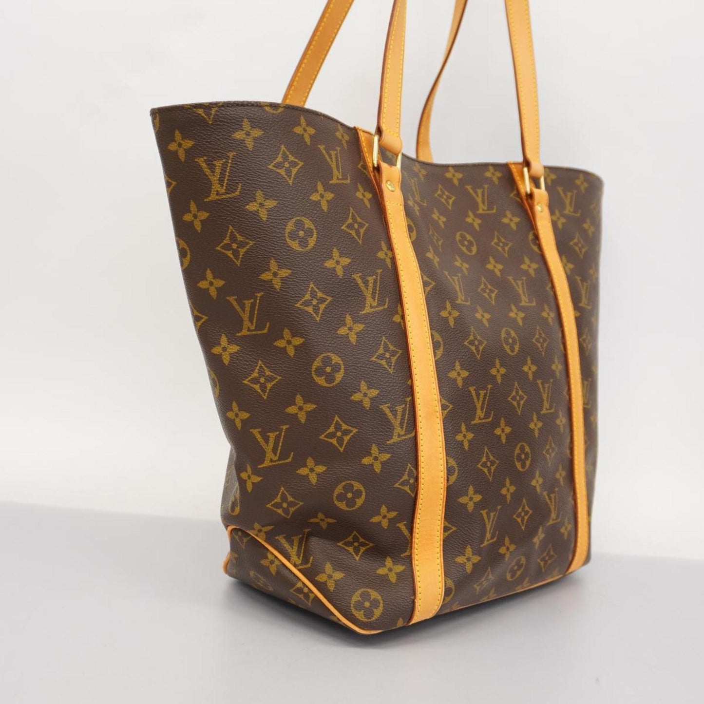 Louis Vuitton Shopping  Canvas Tote Bag ()