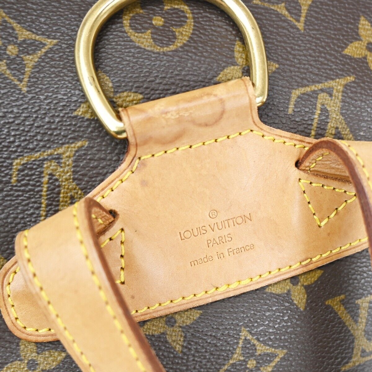 Louis Vuitton Montsouris Mm Canvas Backpack Bag ()