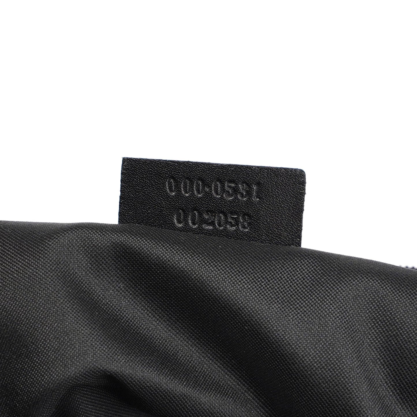 000 0531 Black GG Bamboo Shoulder Bag