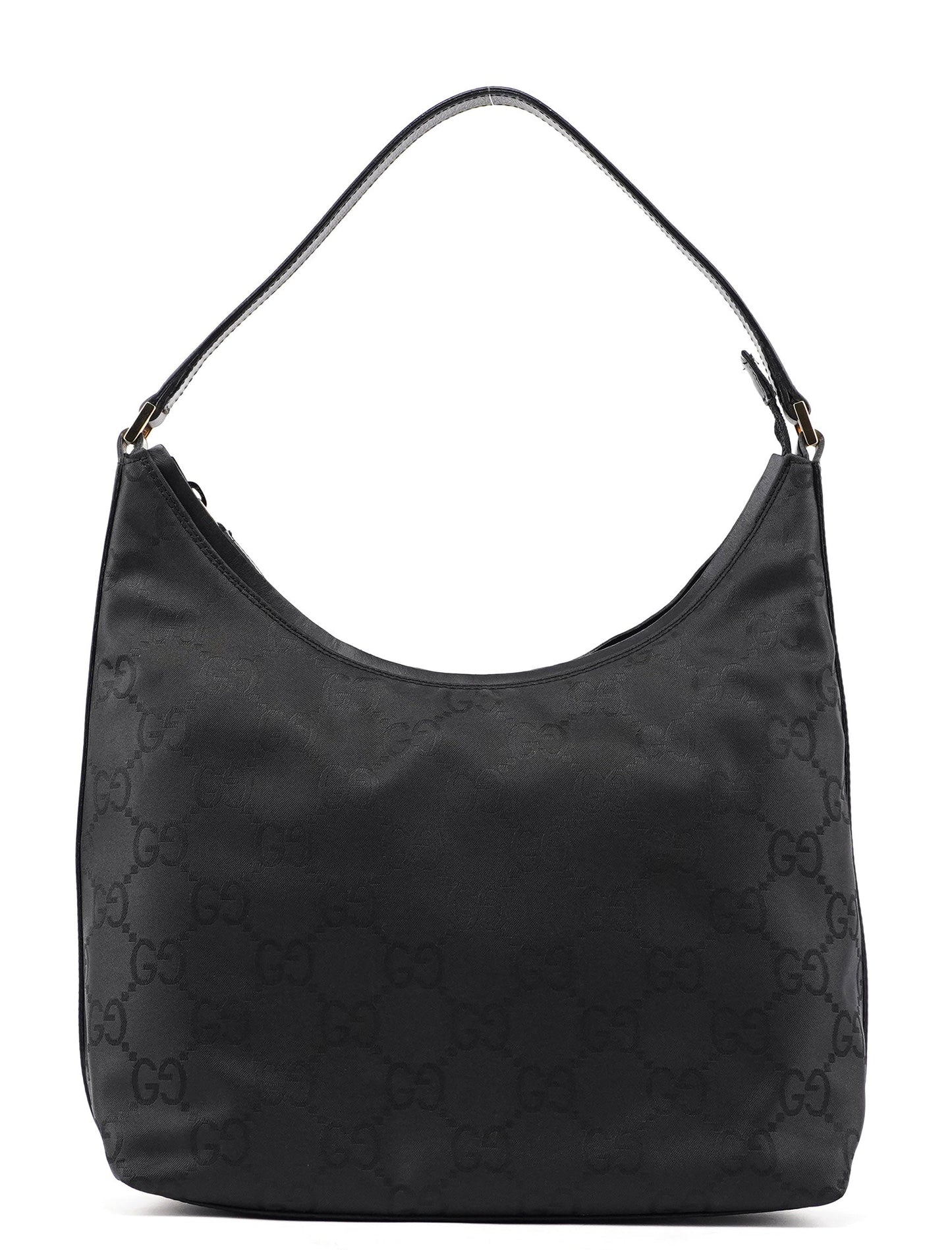 000 8602 Black GG Shoulder Bag
