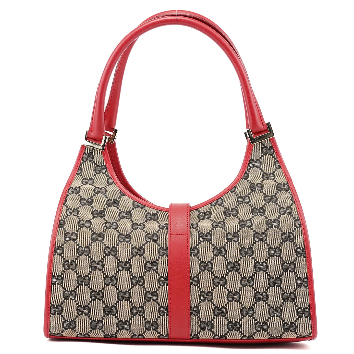 001 1067 Beige Red GG Jackie Shoulder Bag