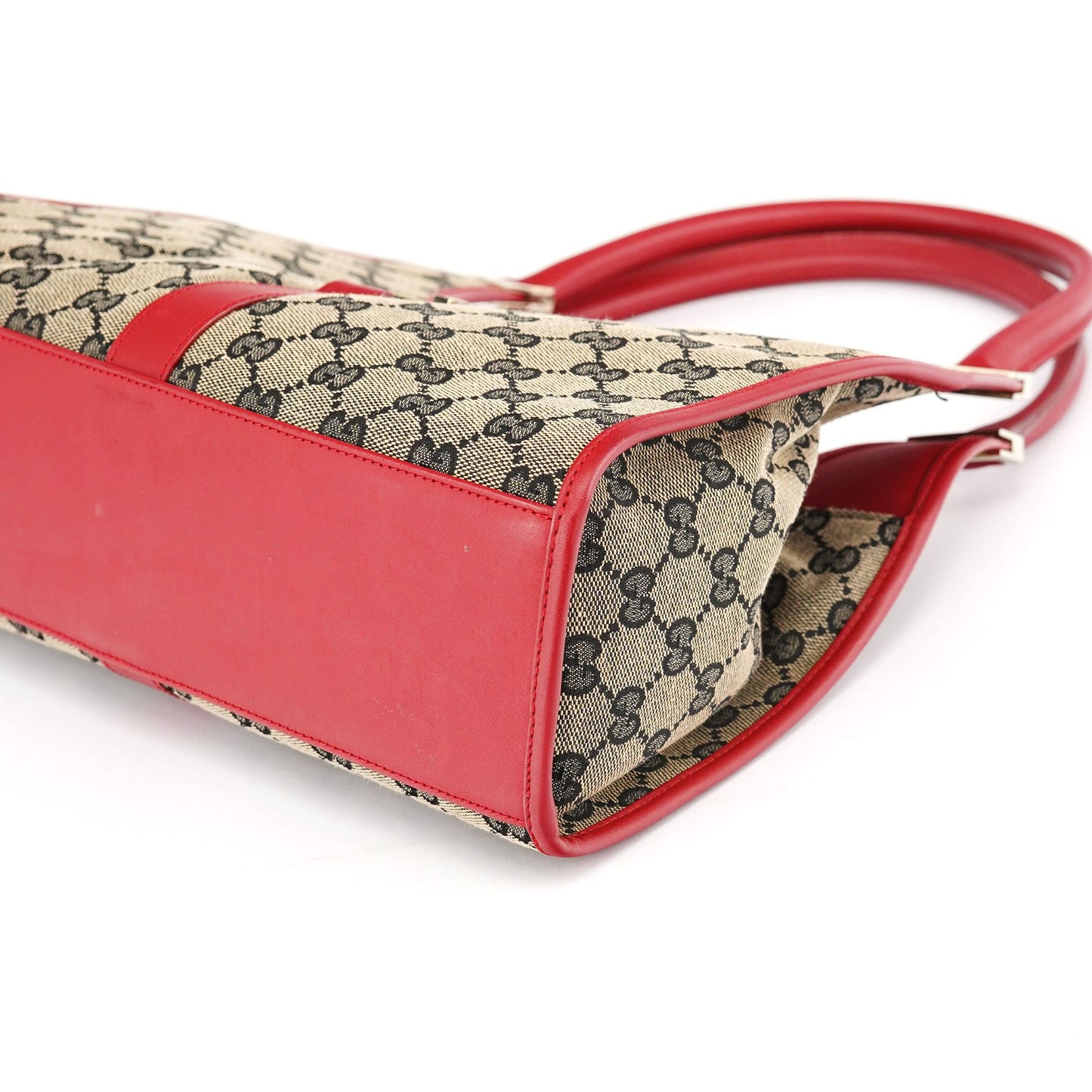 001 1067 Beige Red GG Jackie Shoulder Bag