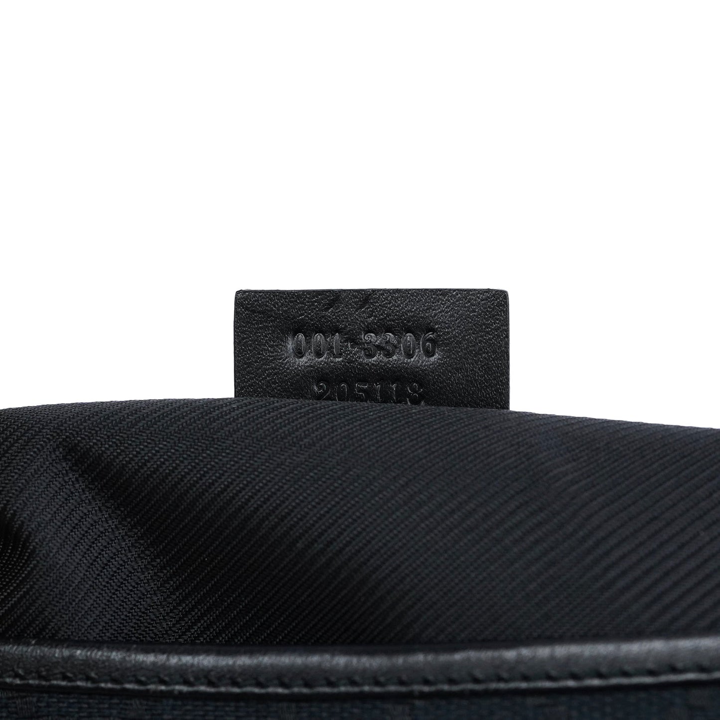 001 3306 Black GG Jackie Shoulder Bag