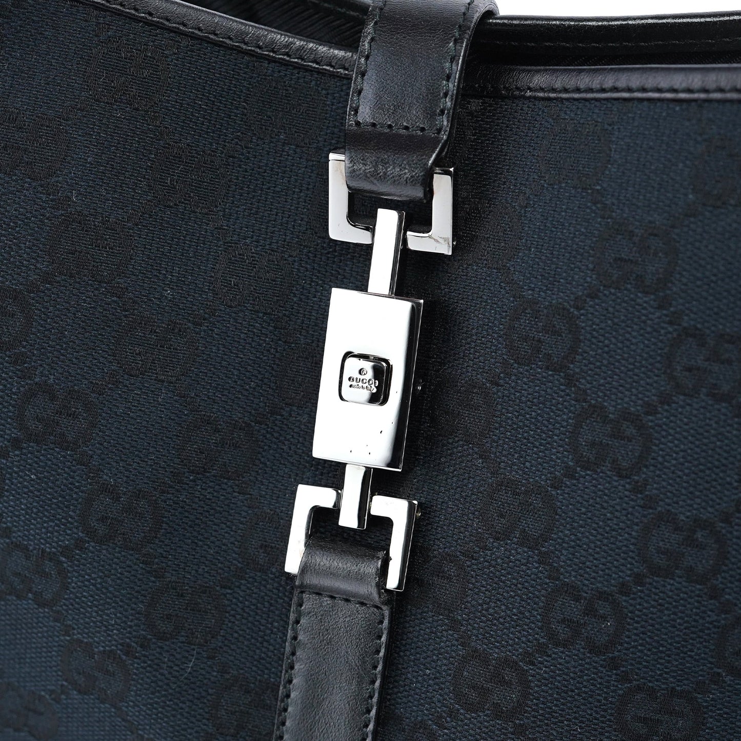 001 3306 Black GG Jackie Shoulder Bag