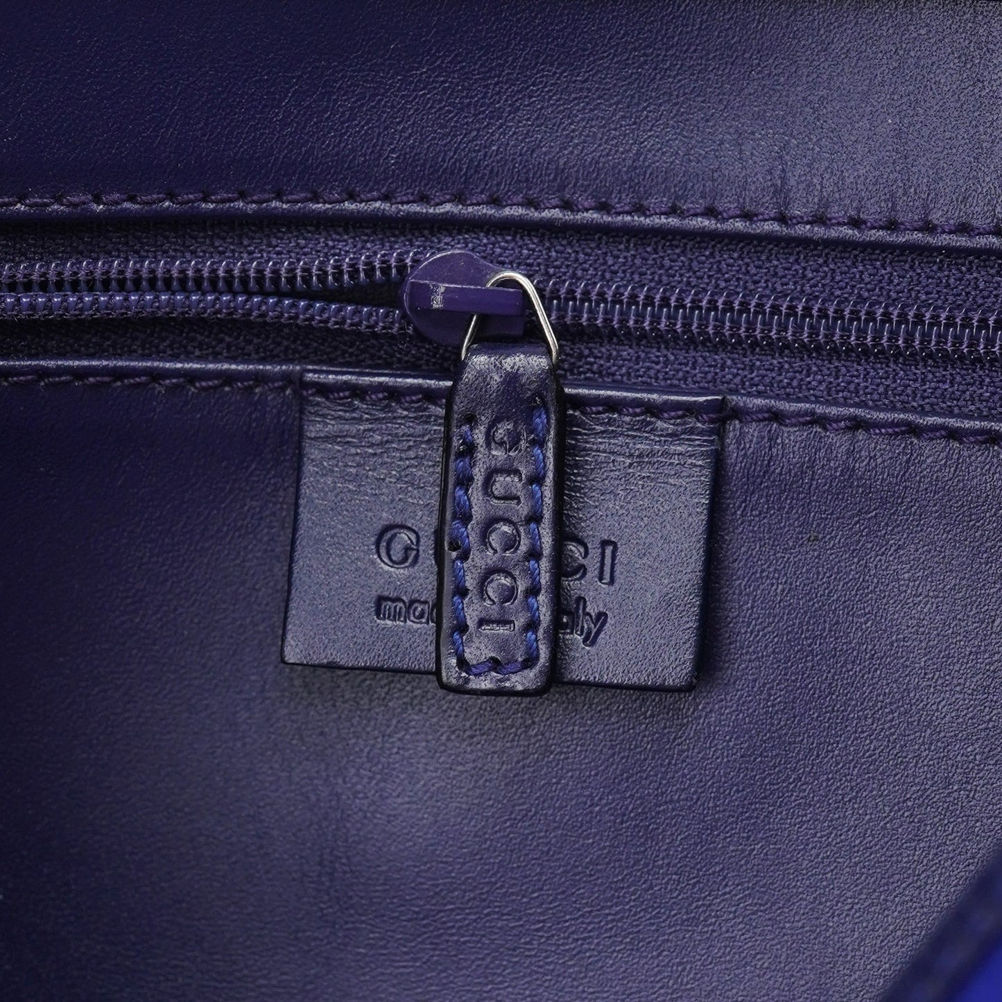 001 3306 Cobalt Blue Satin Jackie Shoulder Bag