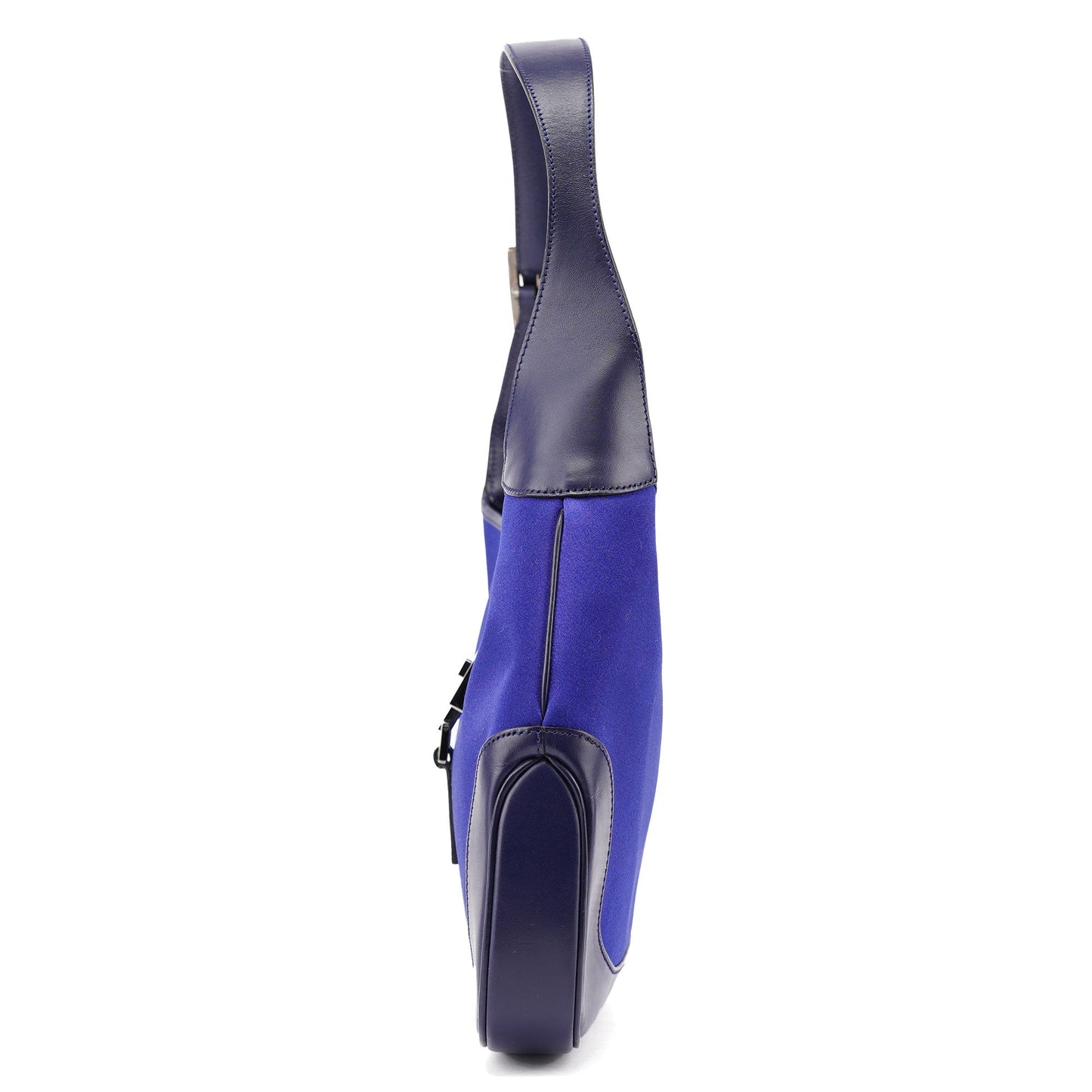 001 3306 Cobalt Blue Satin Jackie Shoulder Bag