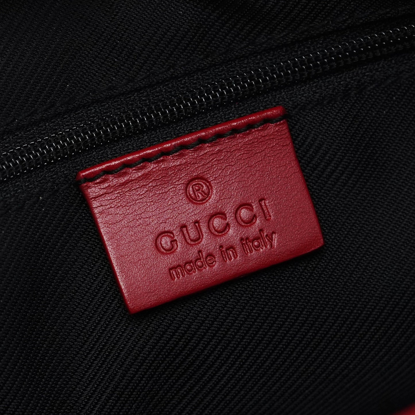 001 3735 Beige Red GG Jackie Shoulder Bag