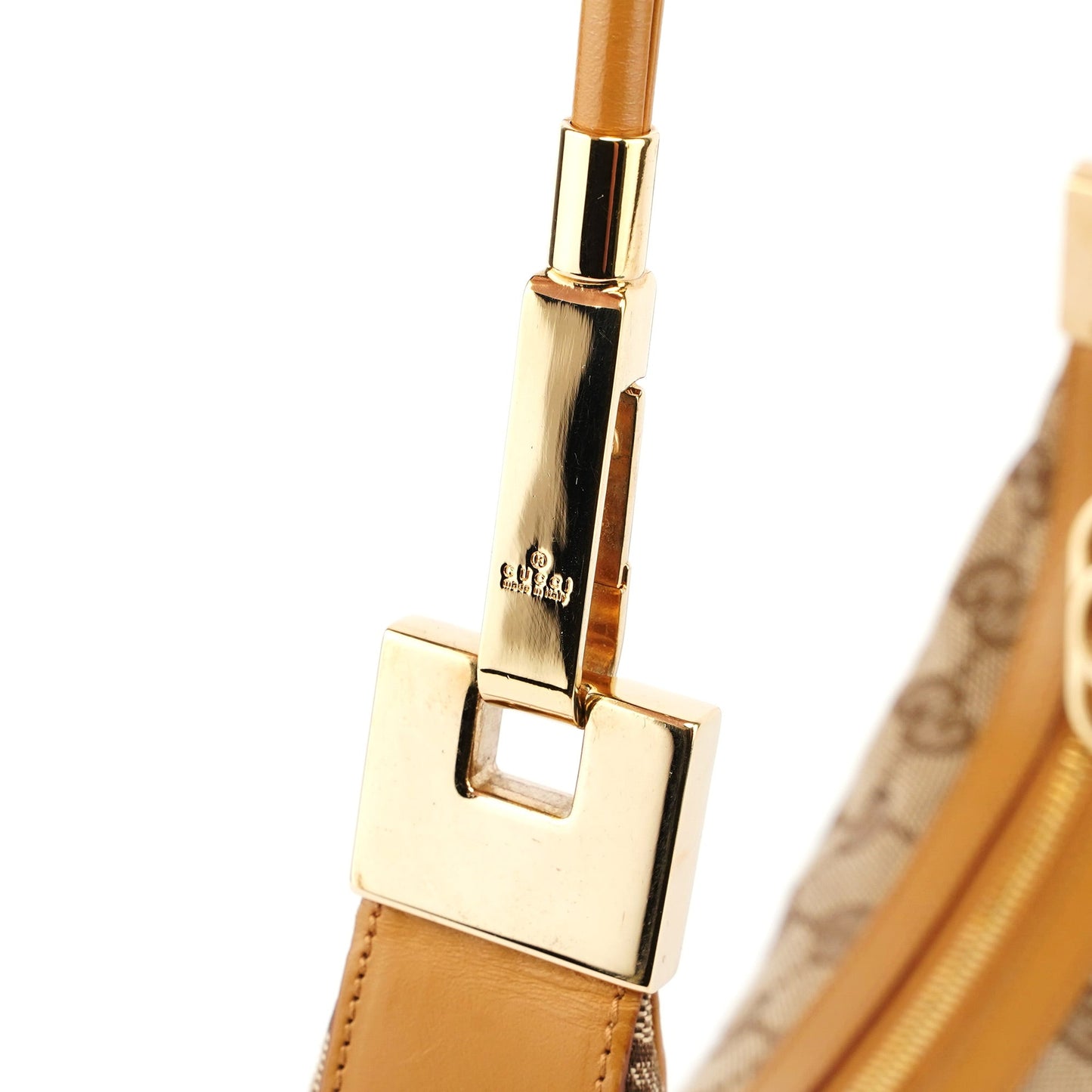 001 3812 Beige GG Hobo Shoulder Bag