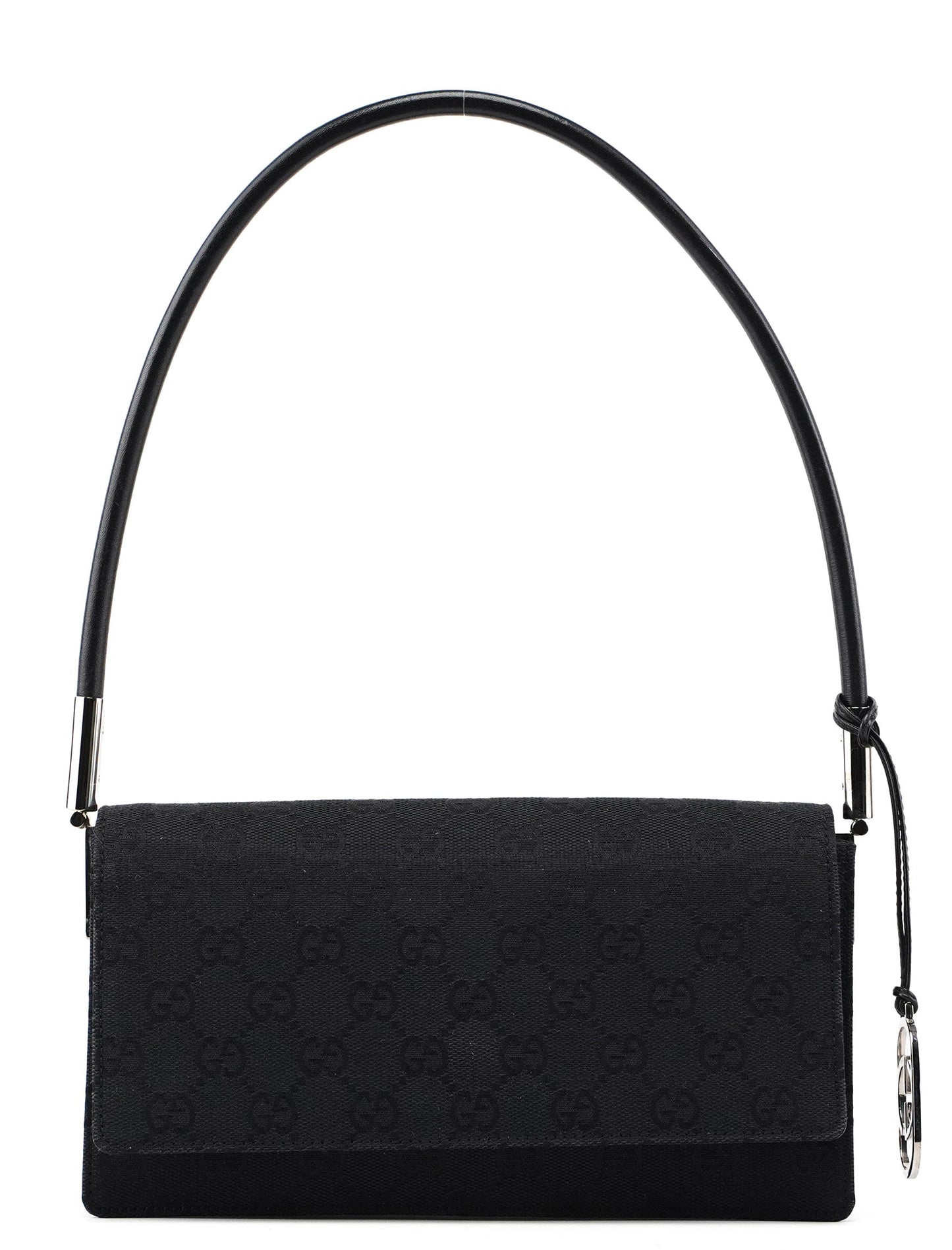 001 3815 Black GG Shoulder Bag