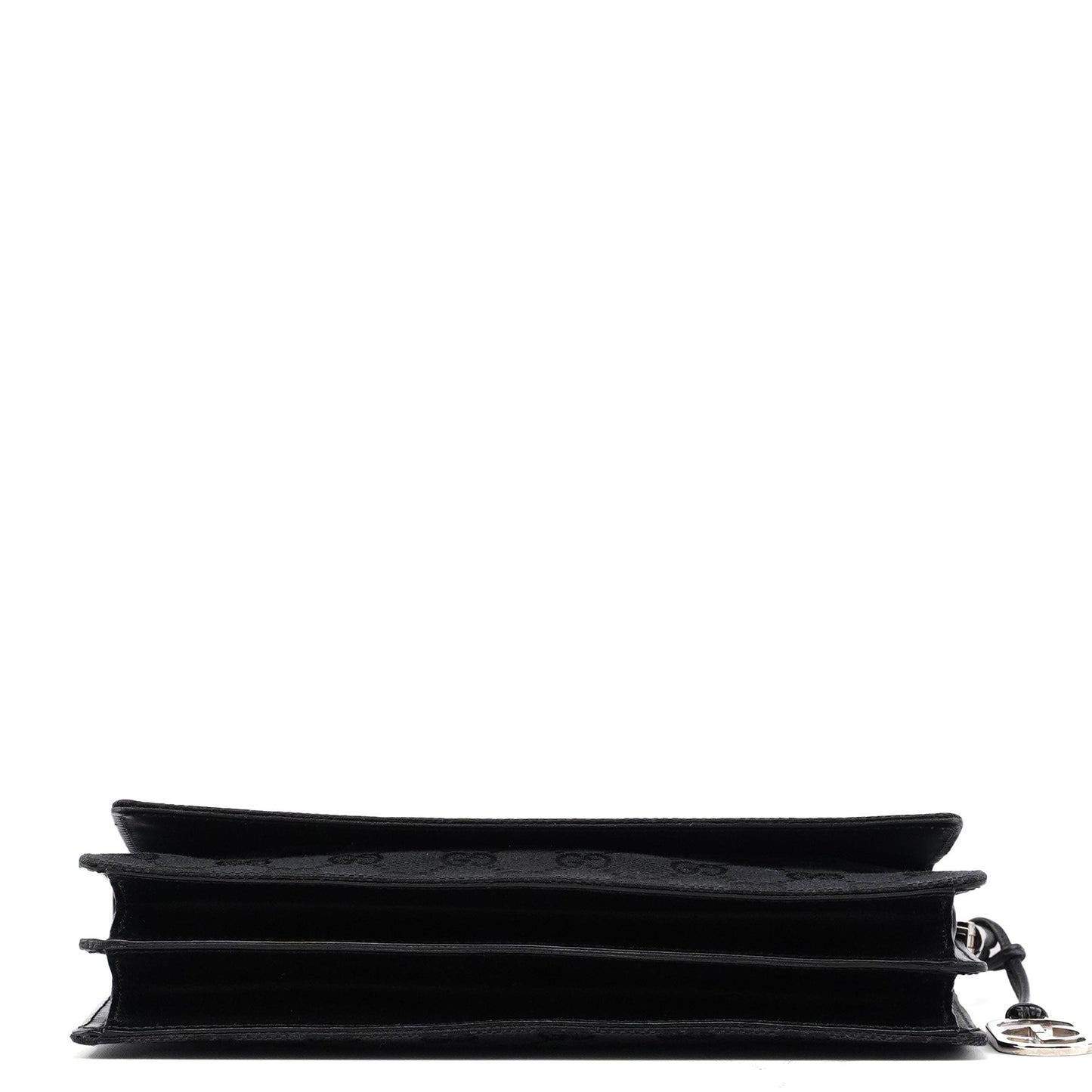001 3815 Black GG Shoulder Bag