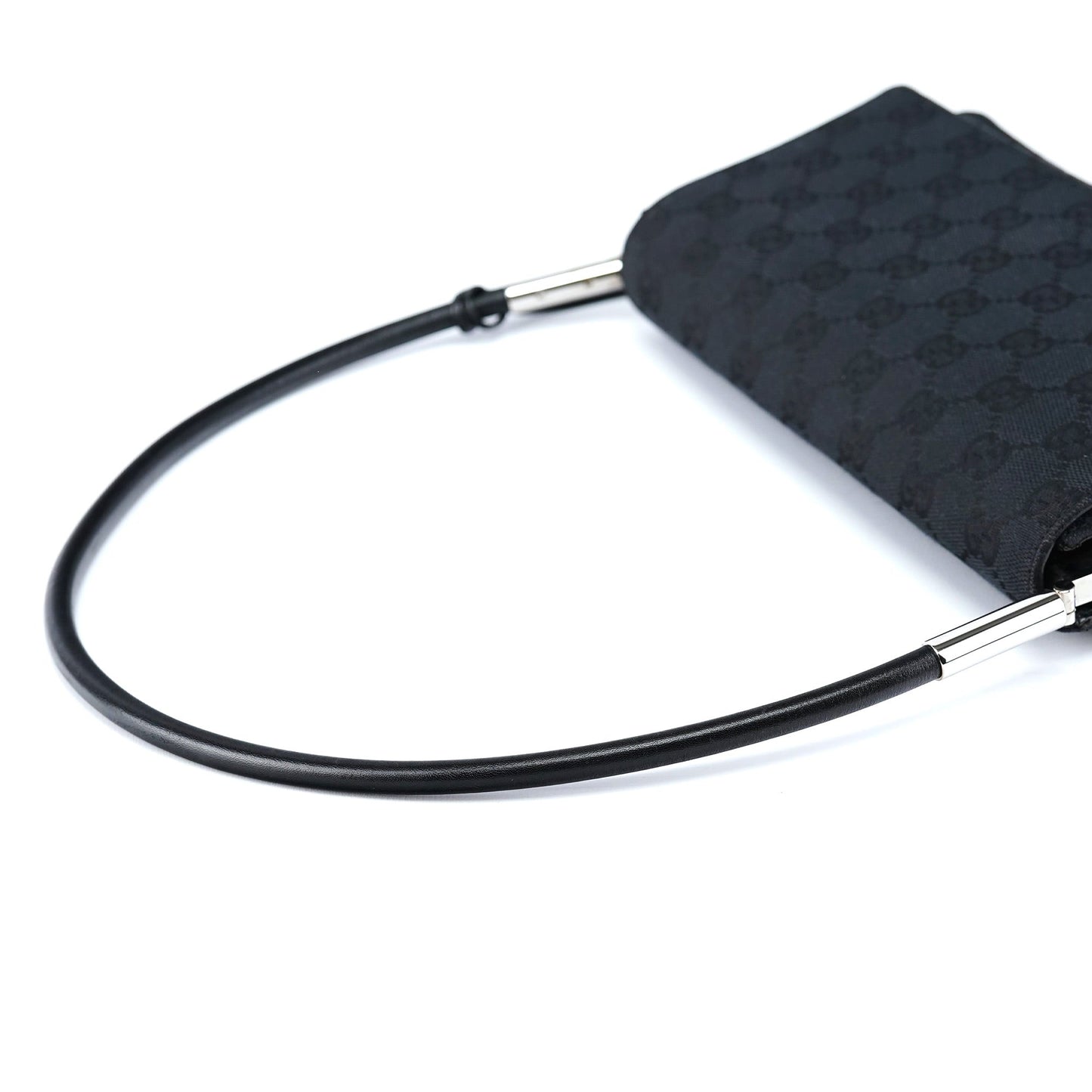 001 3815 Black GG Shoulder Bag